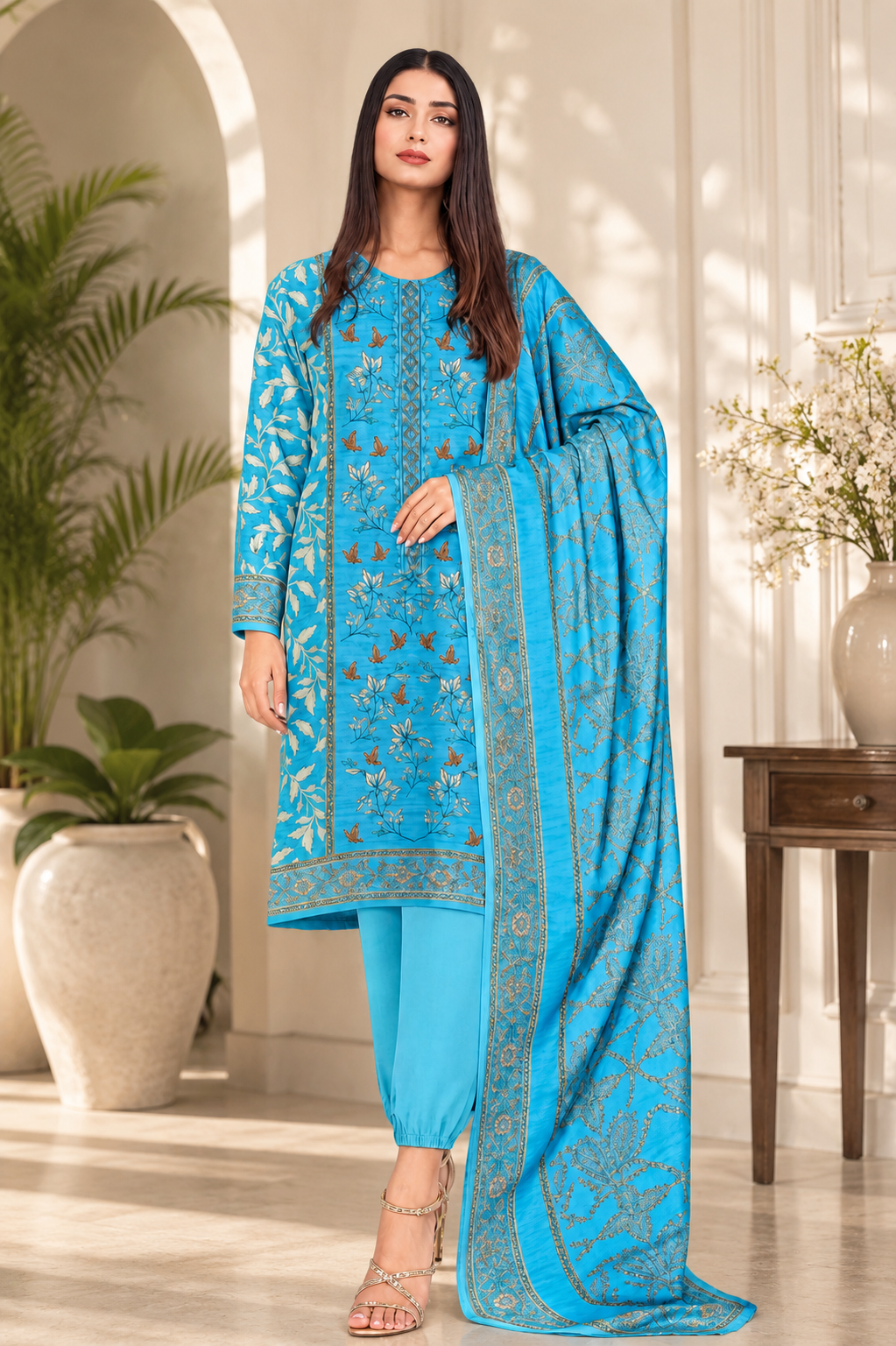 3 piece unstitch suit
