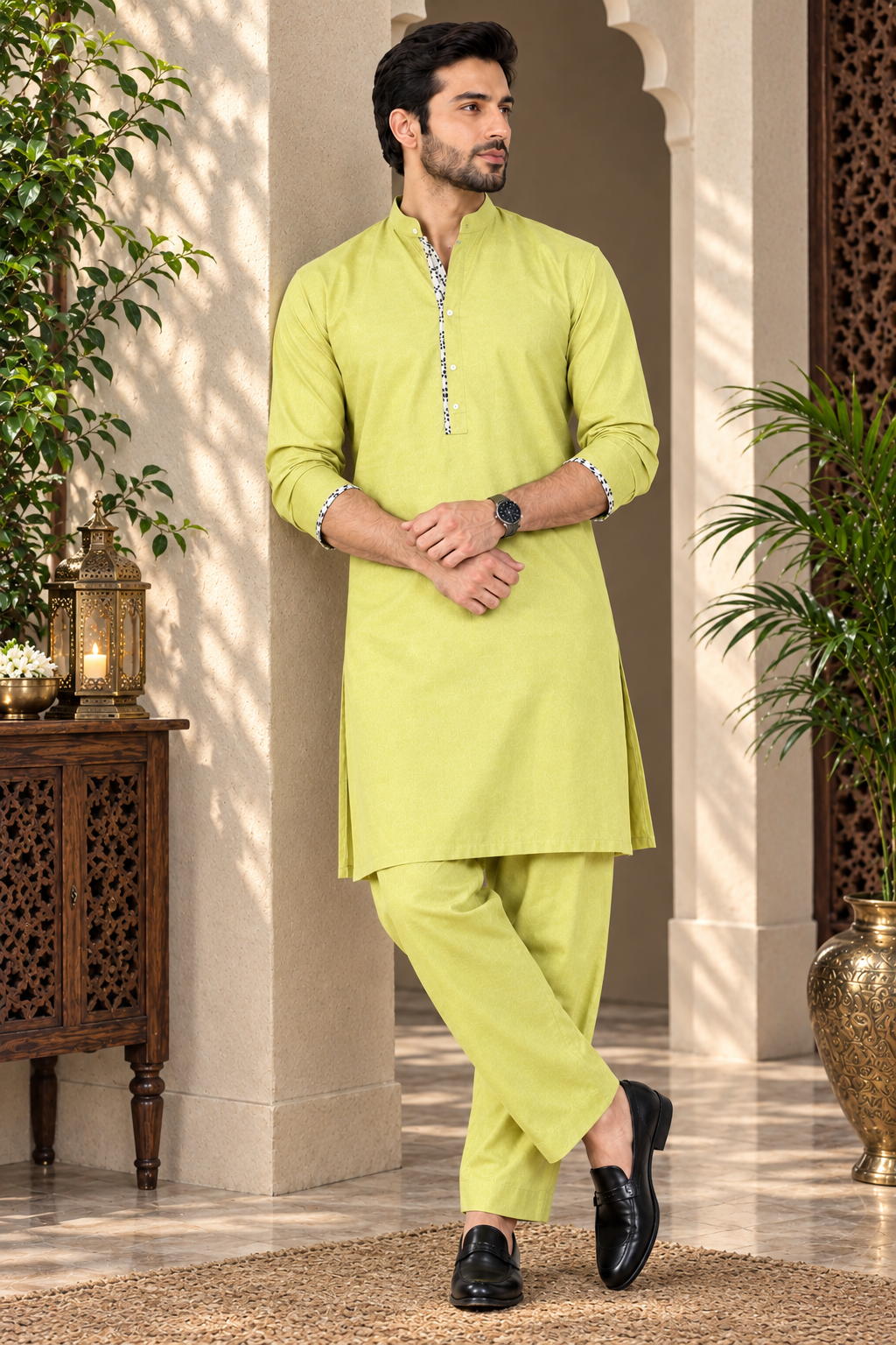 Men unstitch suit