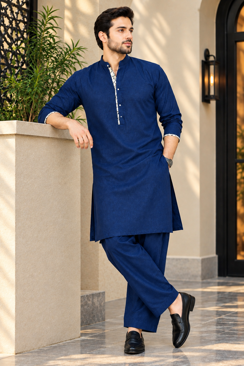 Men unstitch suit
